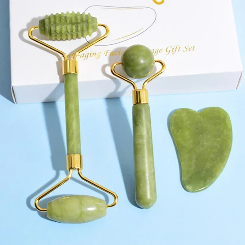 Jade Facial Massage Roller