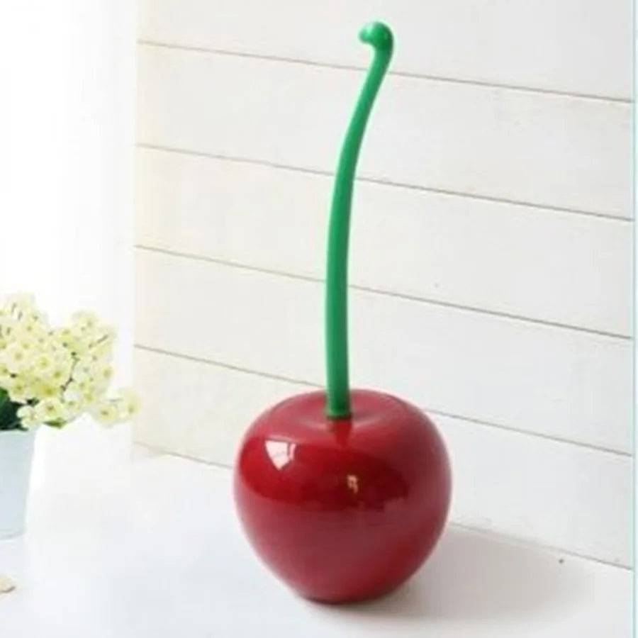 Cherry Delight Toilet Brush Set