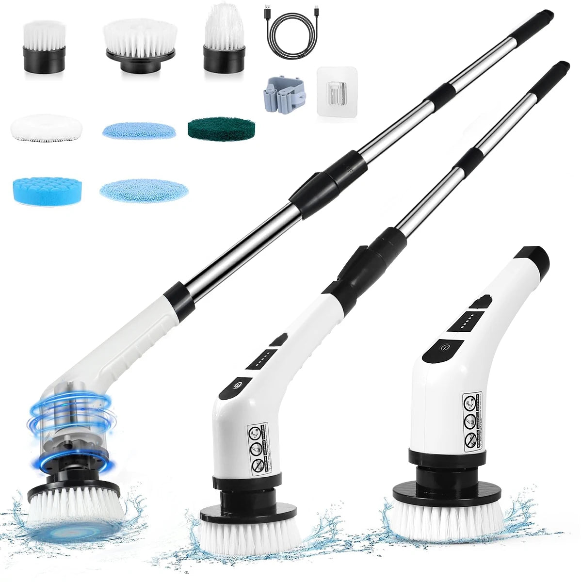 Cordless Fast Charging Cleaning Brush