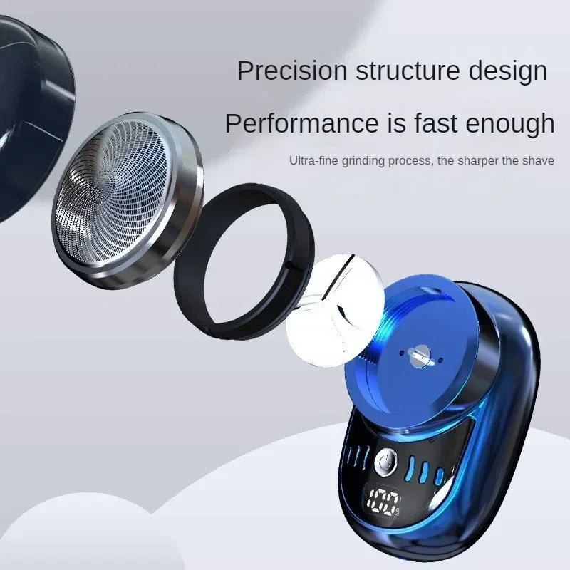 TrimMate™ USB Travel Shaver