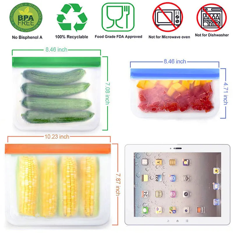 Eco-Friendly Reusable Storage Bags