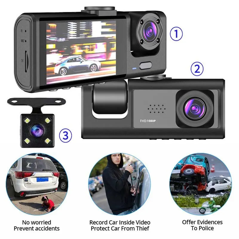 Handy DashCam with IR Night Vision