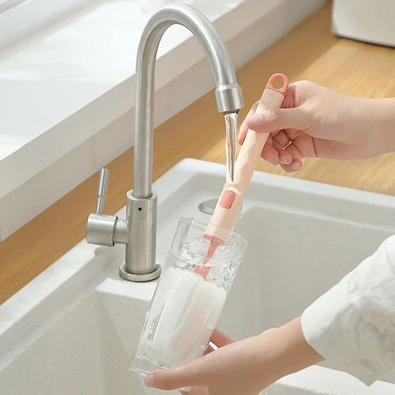 Silicone Cleaning Bottle Brush