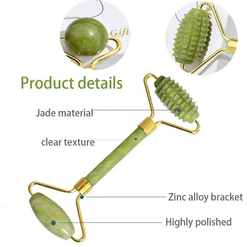 Jade Facial Massage Roller