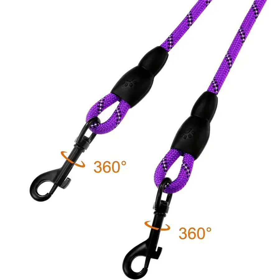 Tangle-Free Double Dog Leash