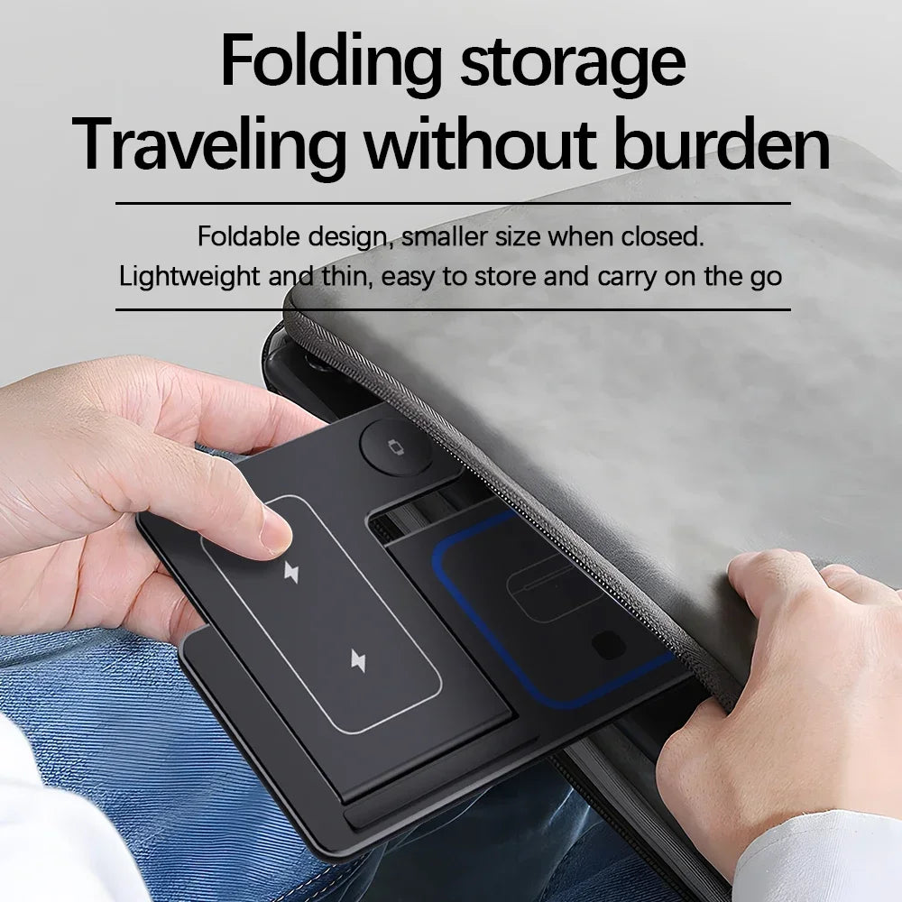 ChargeNest™ 3-in-1 Wireless Station