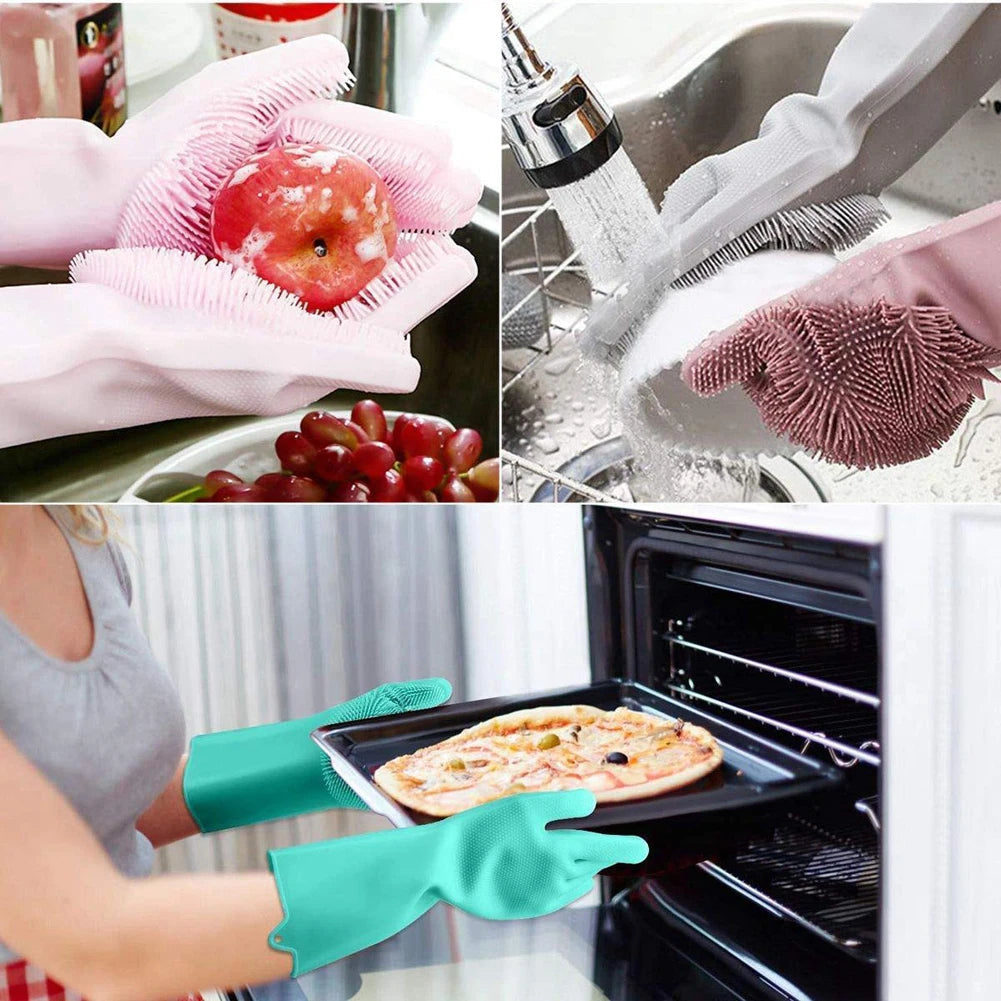 GripClean Silicone Gloves