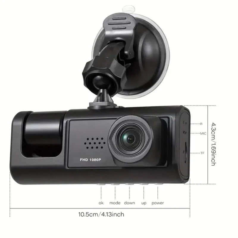 Handy DashCam with IR Night Vision