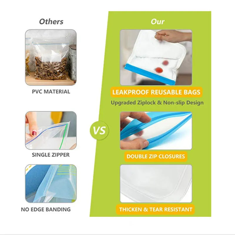 Eco-Friendly Reusable Storage Bags