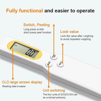 PrecisionMate™ Digital Kitchen Scale
