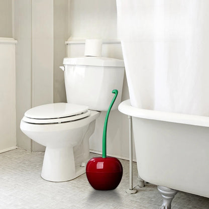 Cherry Delight Toilet Brush Set
