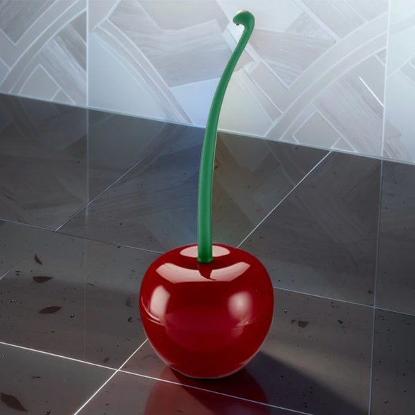 Cherry Delight Toilet Brush Set
