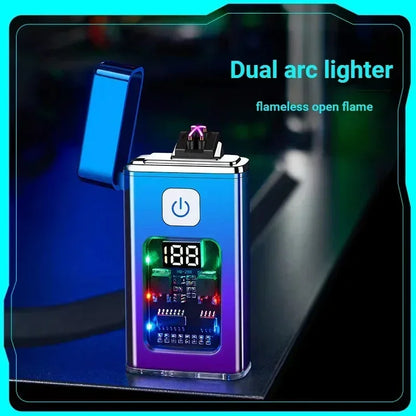 Sleek Windproof USB Lighter