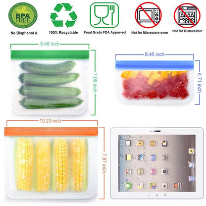 Eco-Friendly Reusable Storage Bags