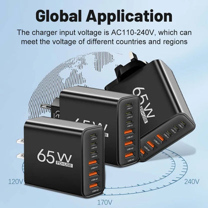 PowerStack™ 65W Multi-Port Charger