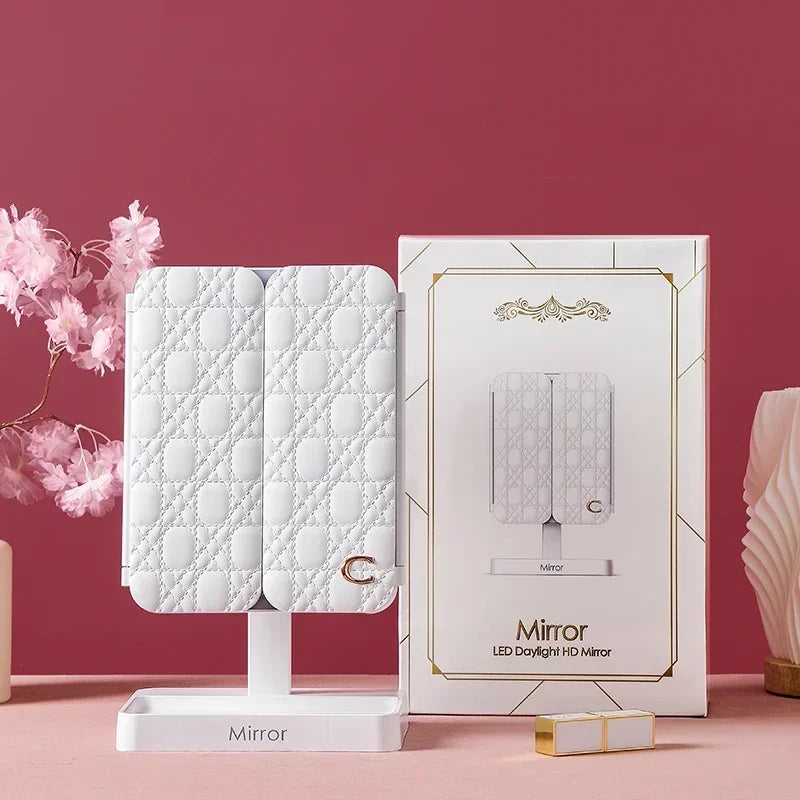 LED Makeup Mirror with Touch Light