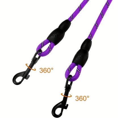 Tangle-Free Double Dog Leash
