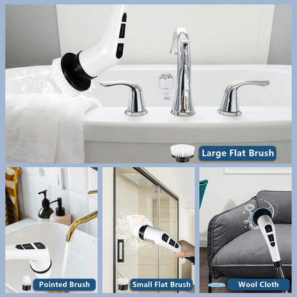 Cordless Fast Charging Cleaning Brush