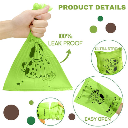 Eco-Friendly Lavender Dog Bags