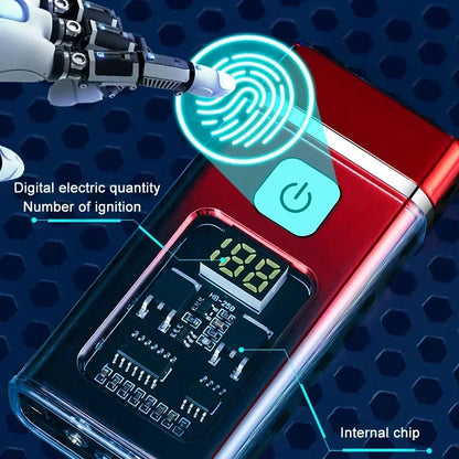 Sleek Windproof USB Lighter